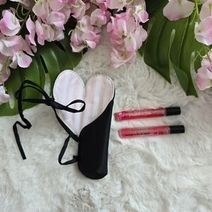 NEW Victoria's Secret BOMBSHELL Parfum Sprays in Satin Heart Pouch
